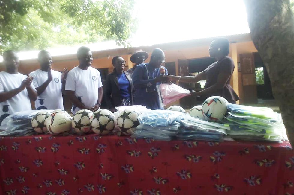 Church of Pentecost Youth Ministry Donates Sports Equipment to Schools in Adaklu and Ho