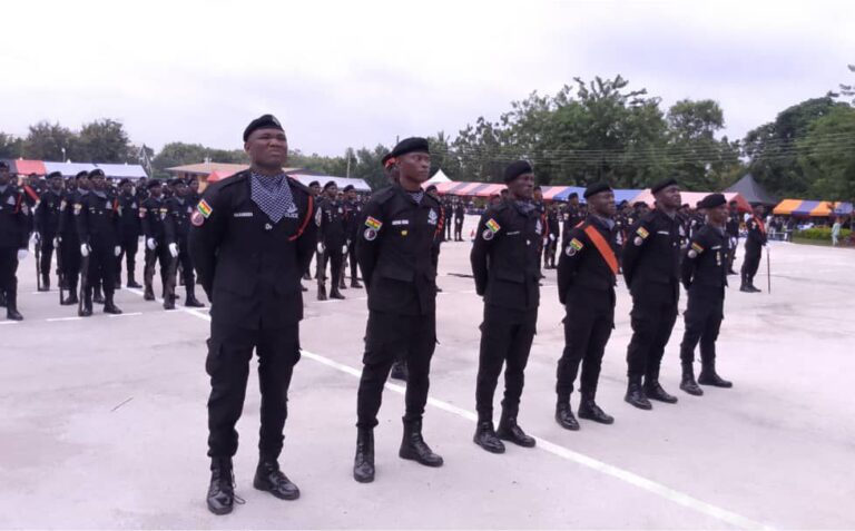 238 Recruits Pass Out at Regional Police Training School