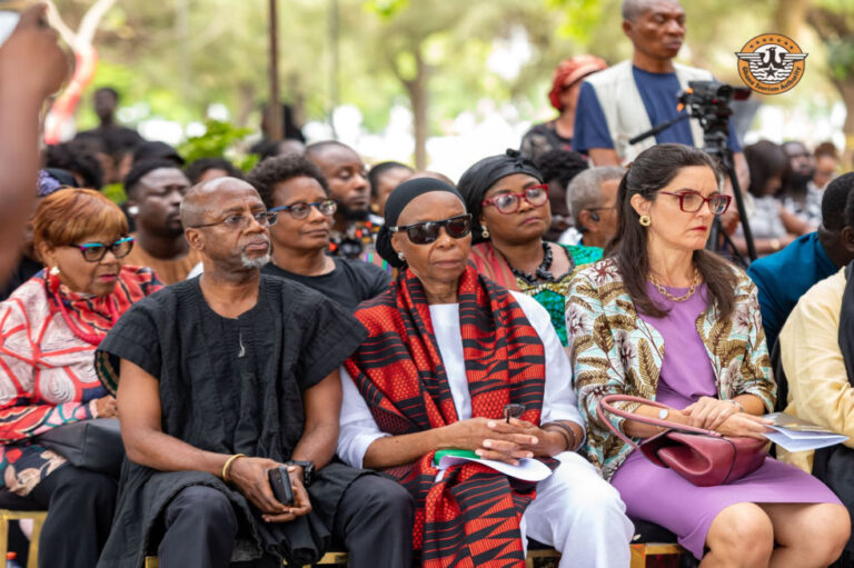 Hon. Abla Dzifa Gomashie Urges Cultural Reawakening at PANAFEST Wreath-Laying Ceremony