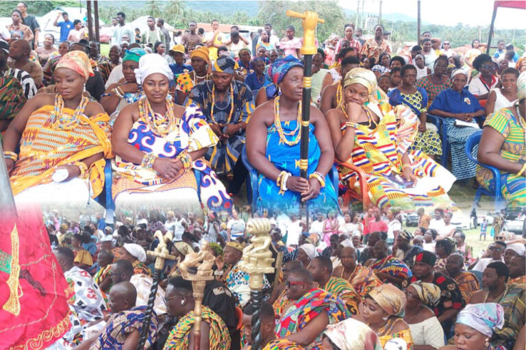 Akoefe Gadza Celebrates Yam Festival with Chiefs’ Enstoolment and Community Development Initiatives