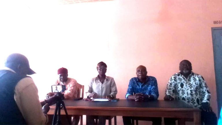 GPRTU Branch 8 held a press conference