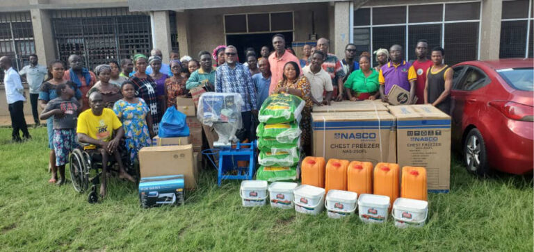 Ho Municipal Assembly Donates Support Items to Persons Living with Disability