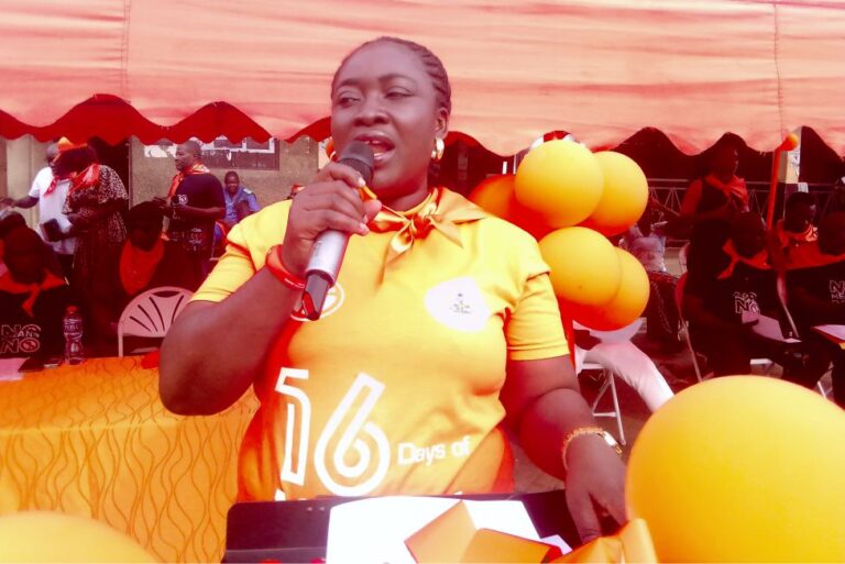 Madam Eyra Kpe -Regional Director Dept of Gender