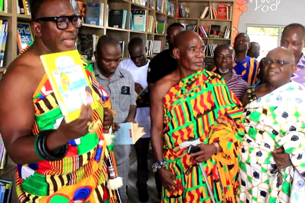 The Chief of Adidome, Togbe Kwasinyi Kakaklolo Agyeman V