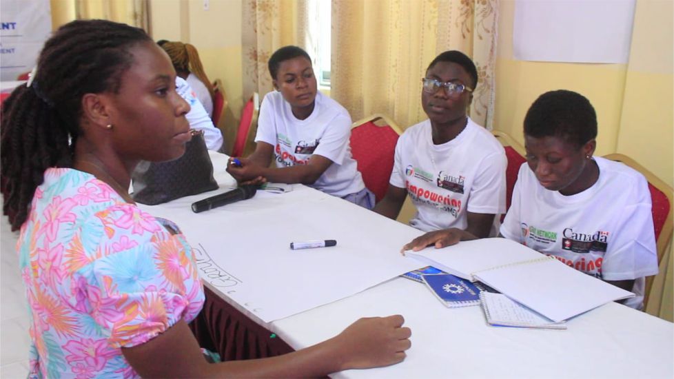 Leadership training at Sogakope