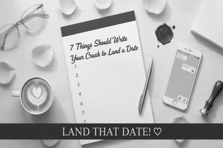 Things You Should Write Your Crush